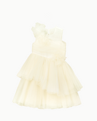 Marchesa Mini + Gymboree Rosette Cascading Tulle Fit And Flare Dress