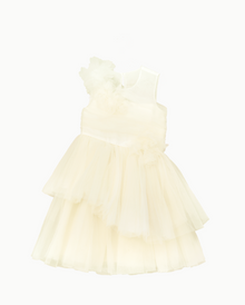 Marchesa Mini + Gymboree Rosette Cascading Tulle Fit And Flare Dress