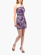 Bronix Botanicals Strapless Mini Dress
