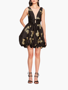 Marigold Bubble Mini Dress