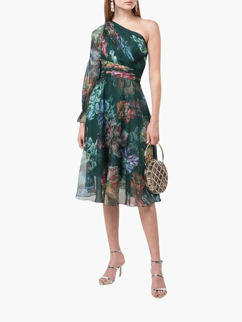 Wrapped Body Aline Mini Dress