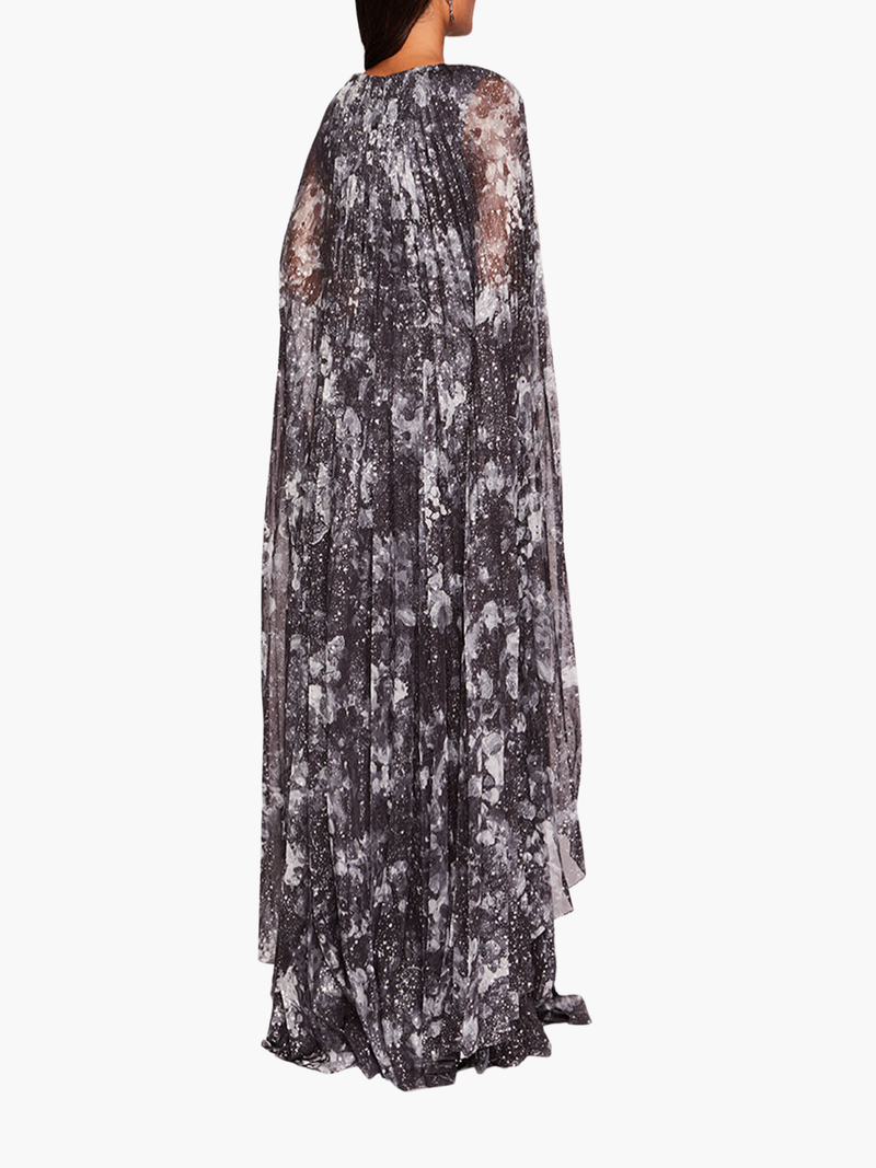 Foiled Garden Gown