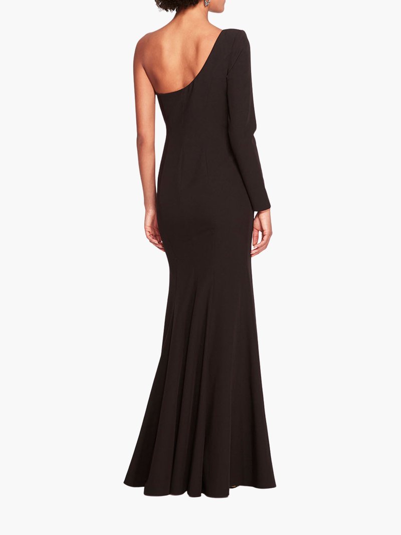 Beaded Floral Gown