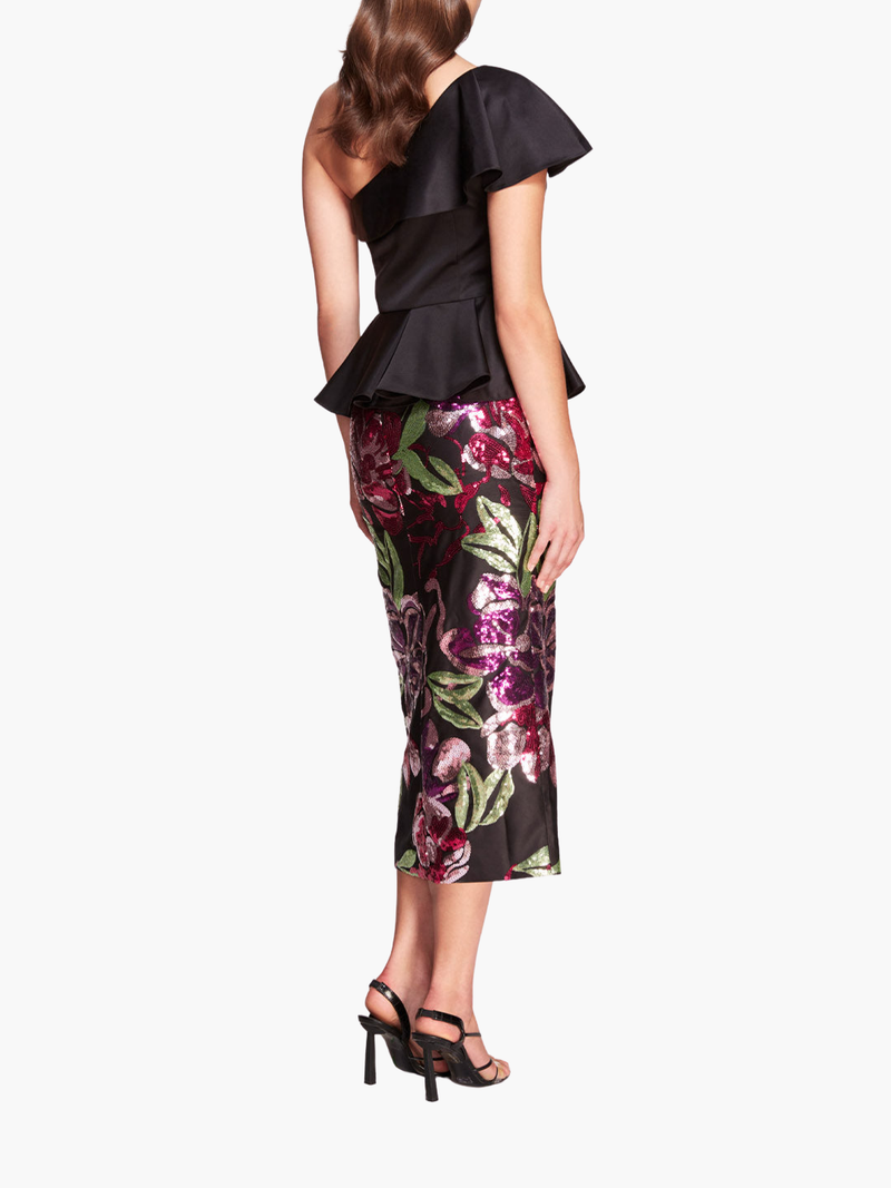 Duchess Degrade Midi Dress