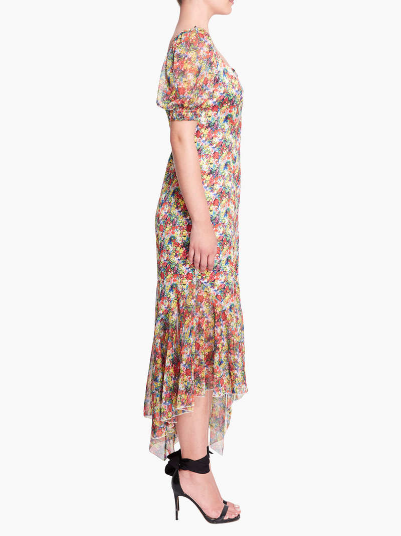 Sweetheart Neckline Hi-lo Dress