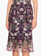Botanical Embroidered Midi Dress