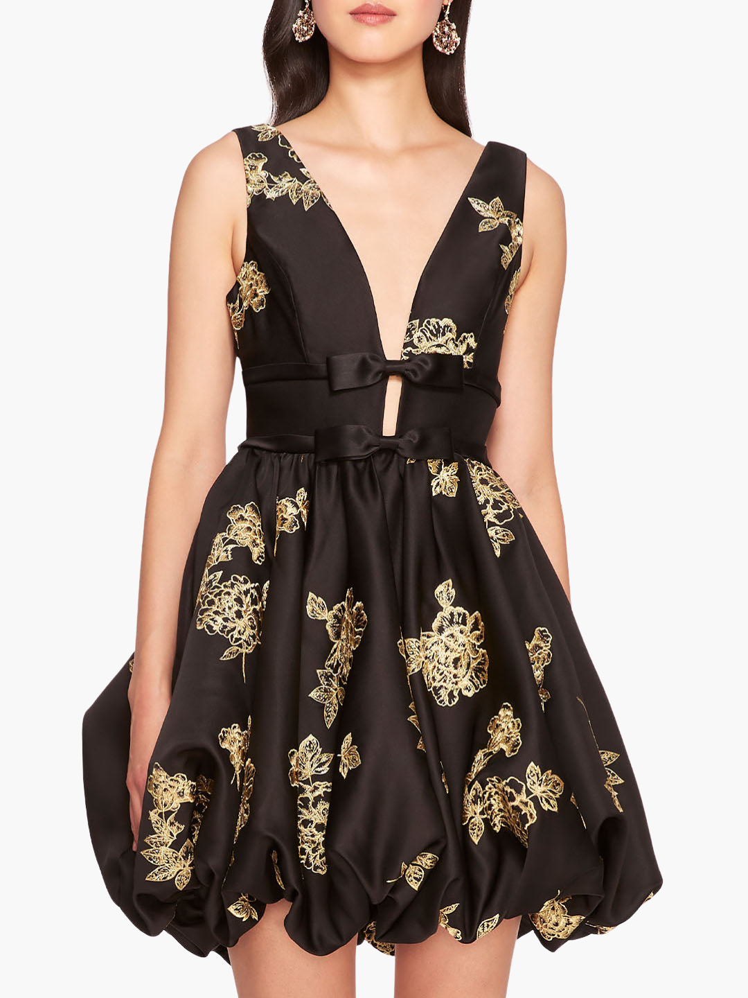 Marigold Bubble Mini Dress