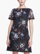 A-Line Floral Lace Mini Dress