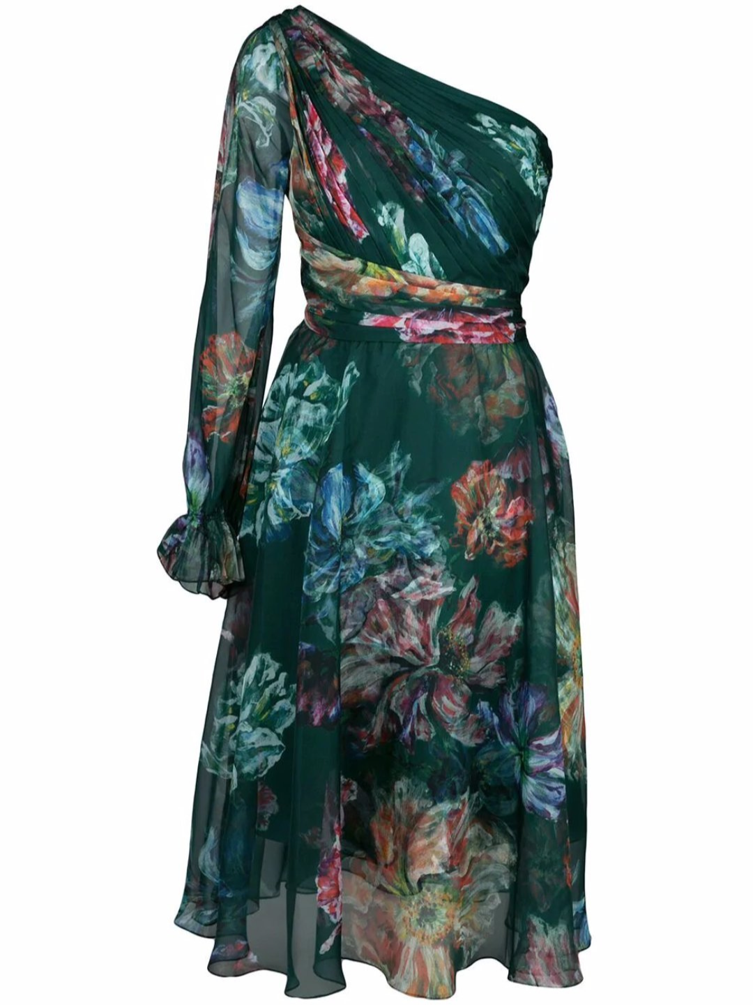 Wrapped Body Aline Mini Dress