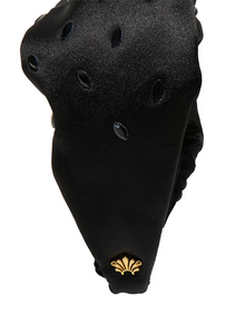 JET MARCHESA COUTURE X LELE SADOUGHI GRETA SILK HEADBAND