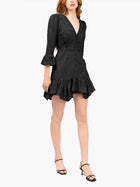 Embroidered Cotton Voile Mini Dress