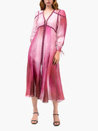 Studded Ombre Midi Dress