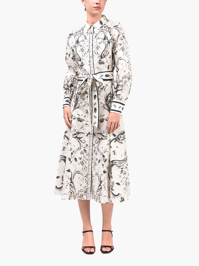 Garden Cotton Shirtdress