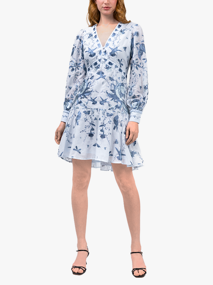 Threadwork Voile Mini Dress
