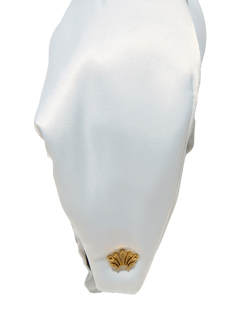 IVORY MARCHESA BRIDAL X LELE SADOUGHI FLORAL SILK GRETA HEADBAND
