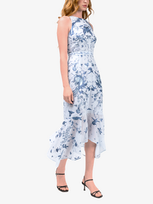 Threadwork Voile Handkerchief Dress