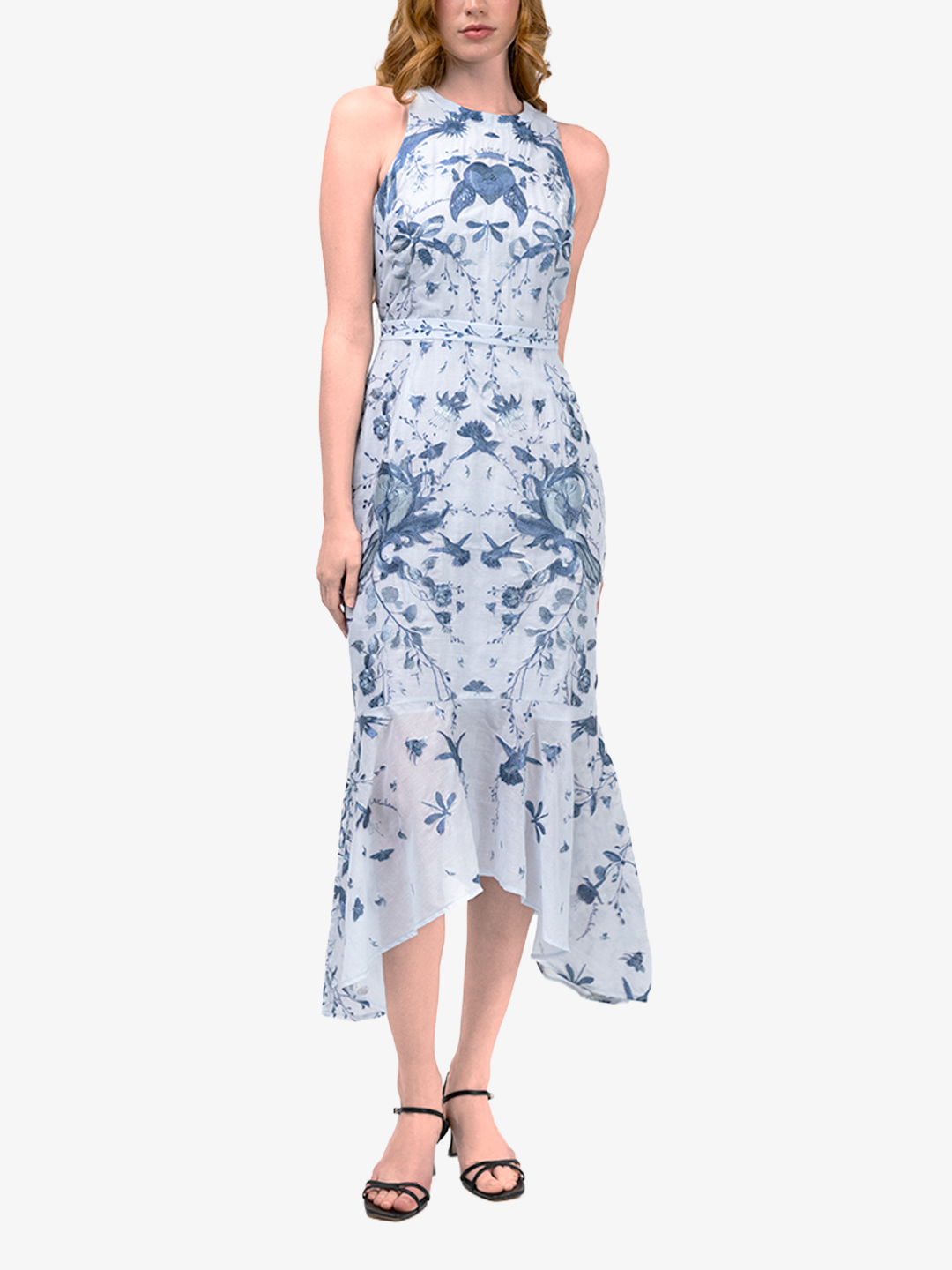 Threadwork Voile Handkerchief Dress