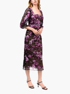 Bronix Botanicals Long Sleeve Midi Dress