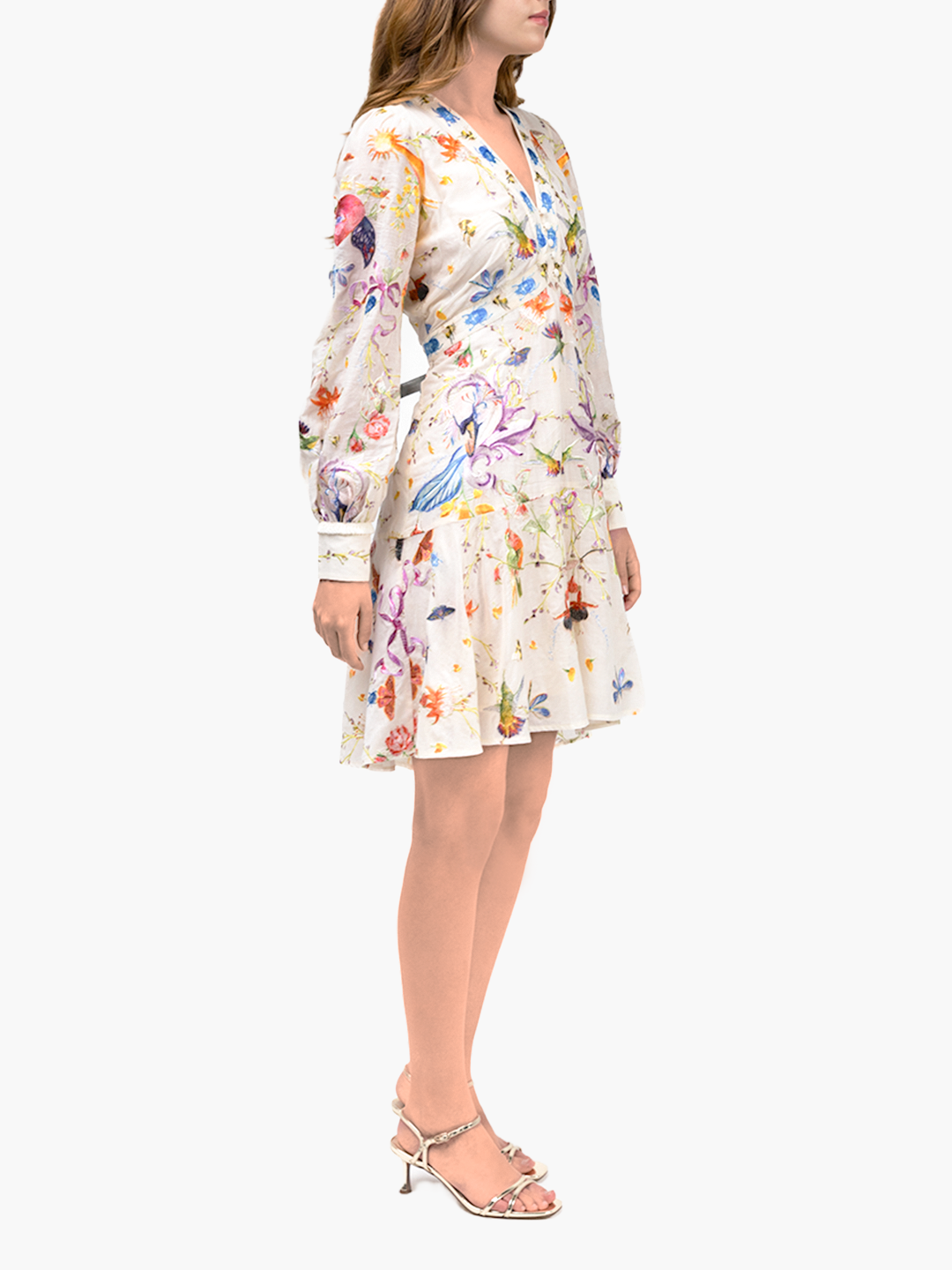 Threadwork Voile Mini Dress