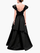 Abstract Taffeta Ballgown