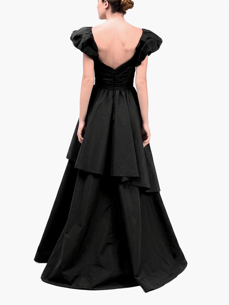 Abstract Taffeta Ballgown