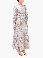 Cotton Poplin Collared Maxi Dress