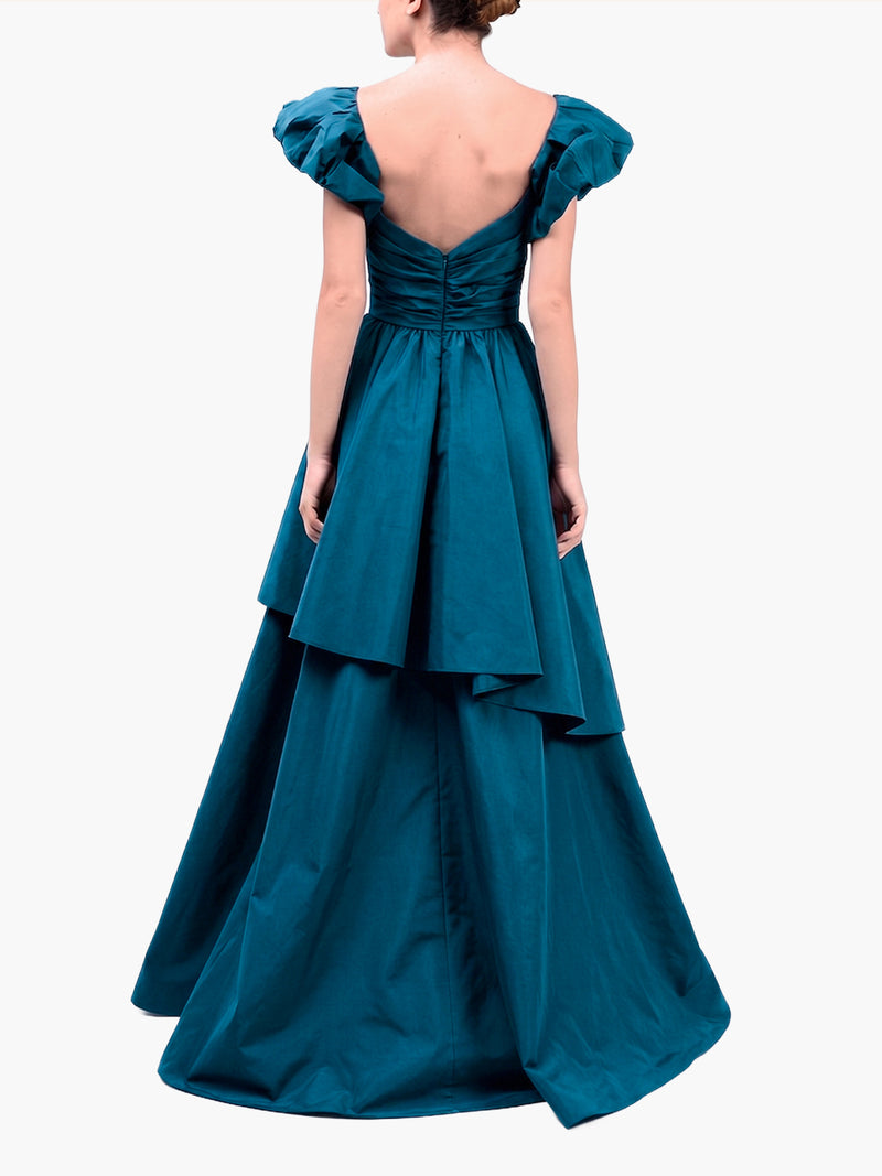 Abstract Taffeta Ballgown