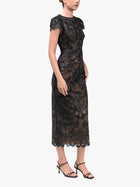 Nocturnes Lace Midi Dress