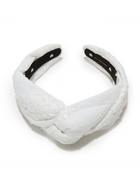 IVORY MARCHESA NOTTE BRIDAL X LELE SADOUGHI LACE MARLENE HEADBAND