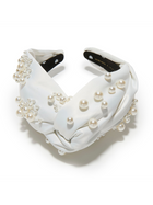 IVORY MARCHESA BRIDAL X LELE SADOUGHI PEARL GRETA HEADBAND