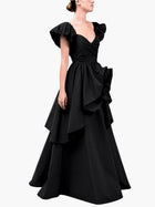 Abstract Taffeta Ballgown