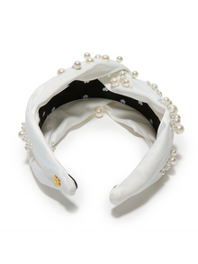 IVORY MARCHESA BRIDAL X LELE SADOUGHI PEARL GRETA HEADBAND