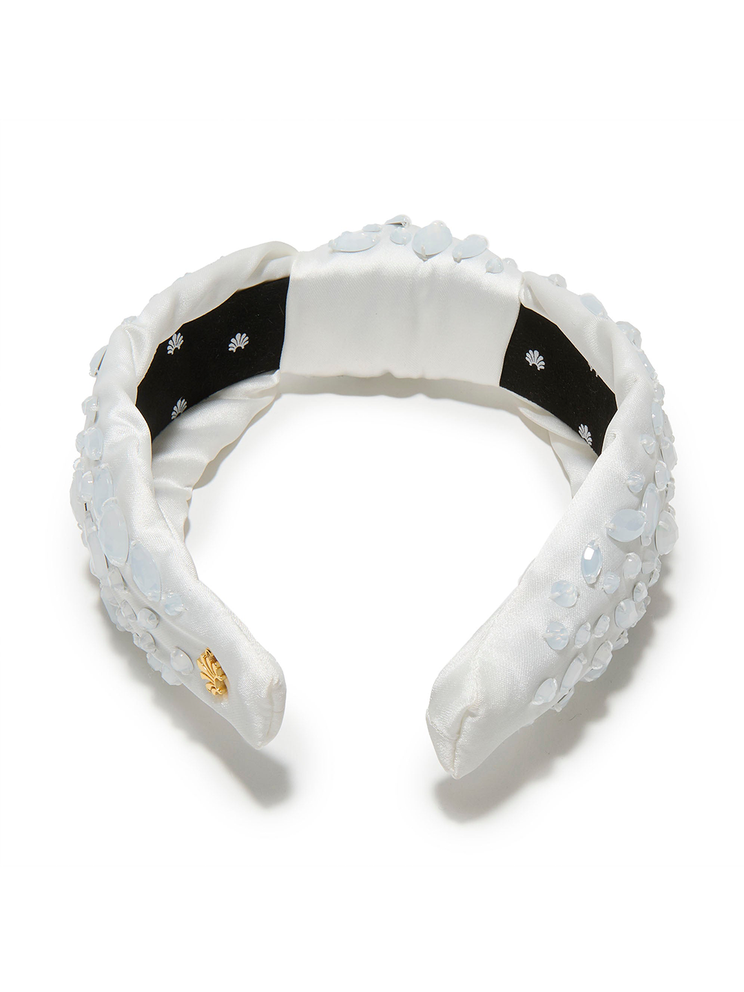 IVORY MARCHESA NOTTE BRIDAL X KNOTTED HEADBAND