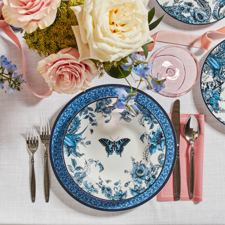 Monarcha Porcelain Pasta Bowl Set