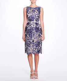 Satin Cutwork Cocktail Marchesa