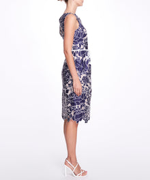 Satin Cutwork Cocktail Marchesa