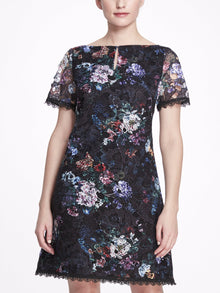 A-line Day Dress Marchesa