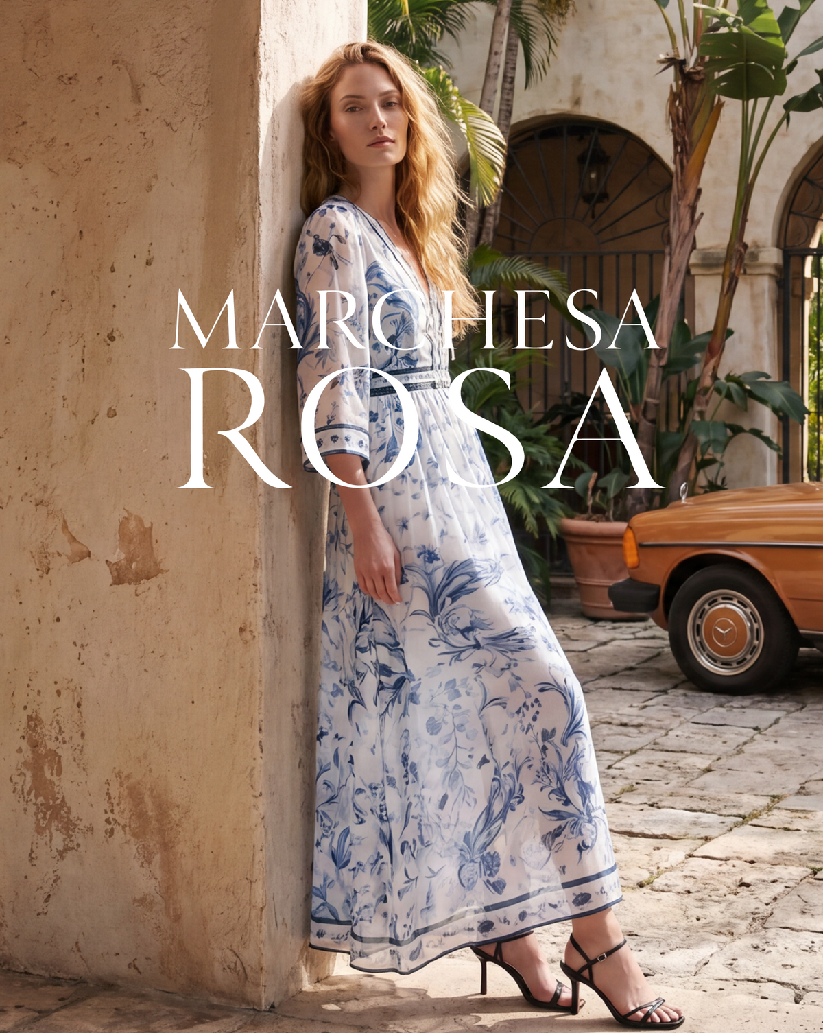 marchesa dress blue Dusty Blue Chiffon Gown with Back Bow Tie Detail