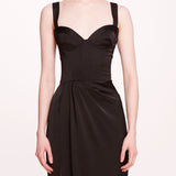 Satin Bustier Gown | Marchesa