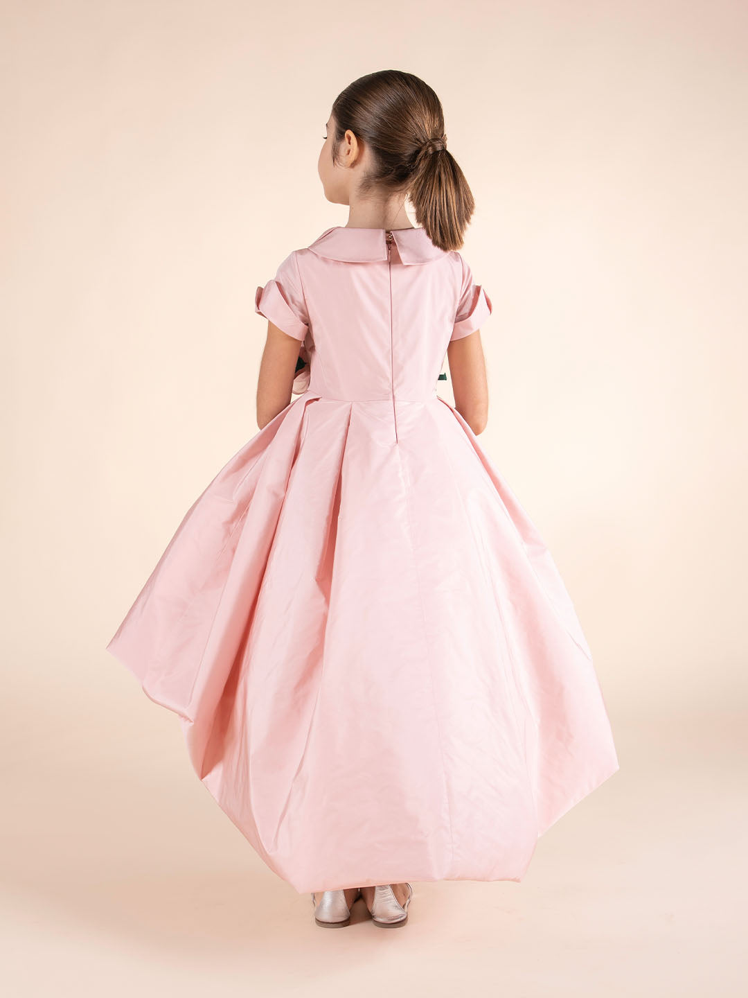 Asymmetric Taffeta Gown | Marchesa