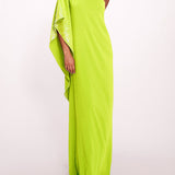 One Shoulder Kaftan Gown