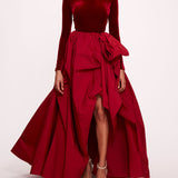 Velvet Taffeta Gown | Marchesa