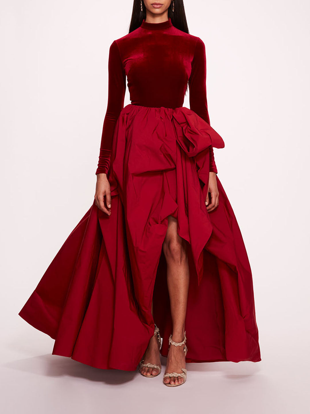 Velvet Taffeta Gown | Marchesa