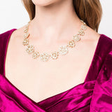 Fresh Floral Collar Necklace | Marchesa