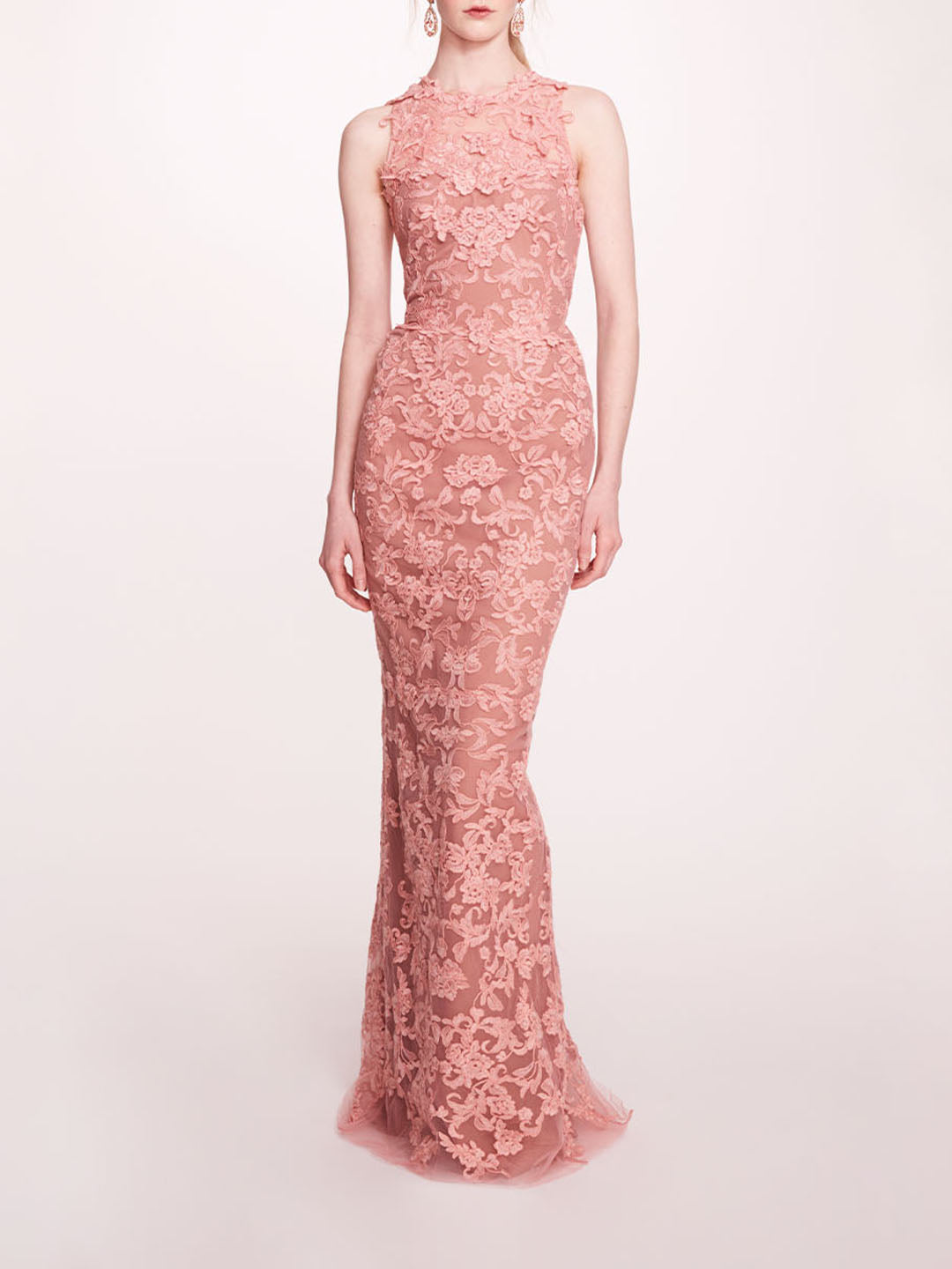 Corded Column Gown | Marchesa