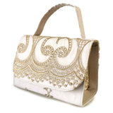 Gold Top Handle Bag | Marchesa
