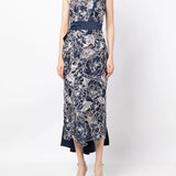 Strapless Column Midi Dress | Marchesa