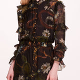 Silk Lily Midi Dress