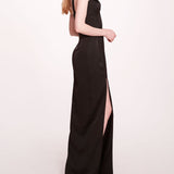 Satin Bustier Gown | Marchesa