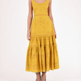 Voile Tiered Maxi Dress